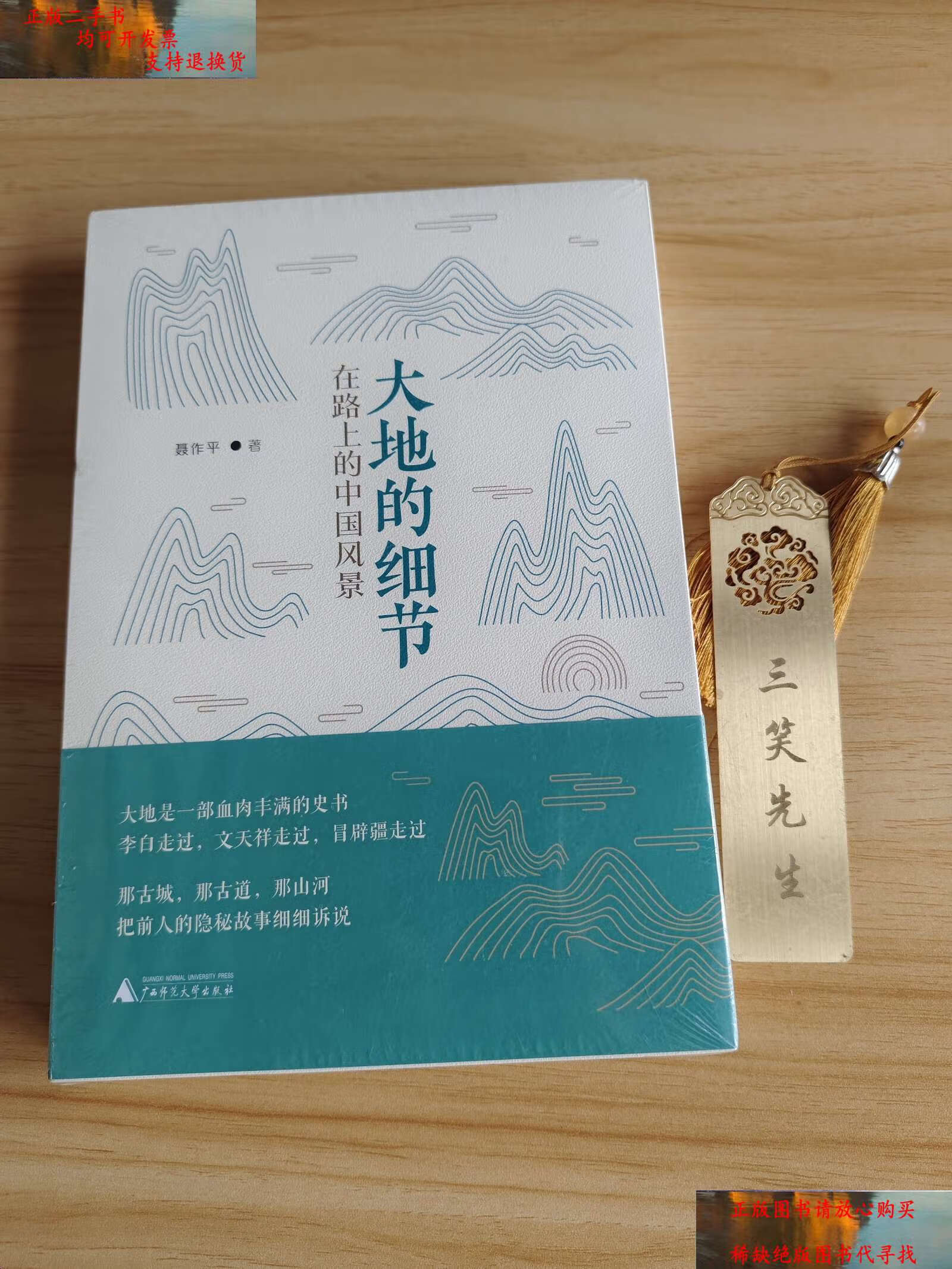 【二手9成新】大地的细节:在路上的中国风景 /聂作平 广西师范大学