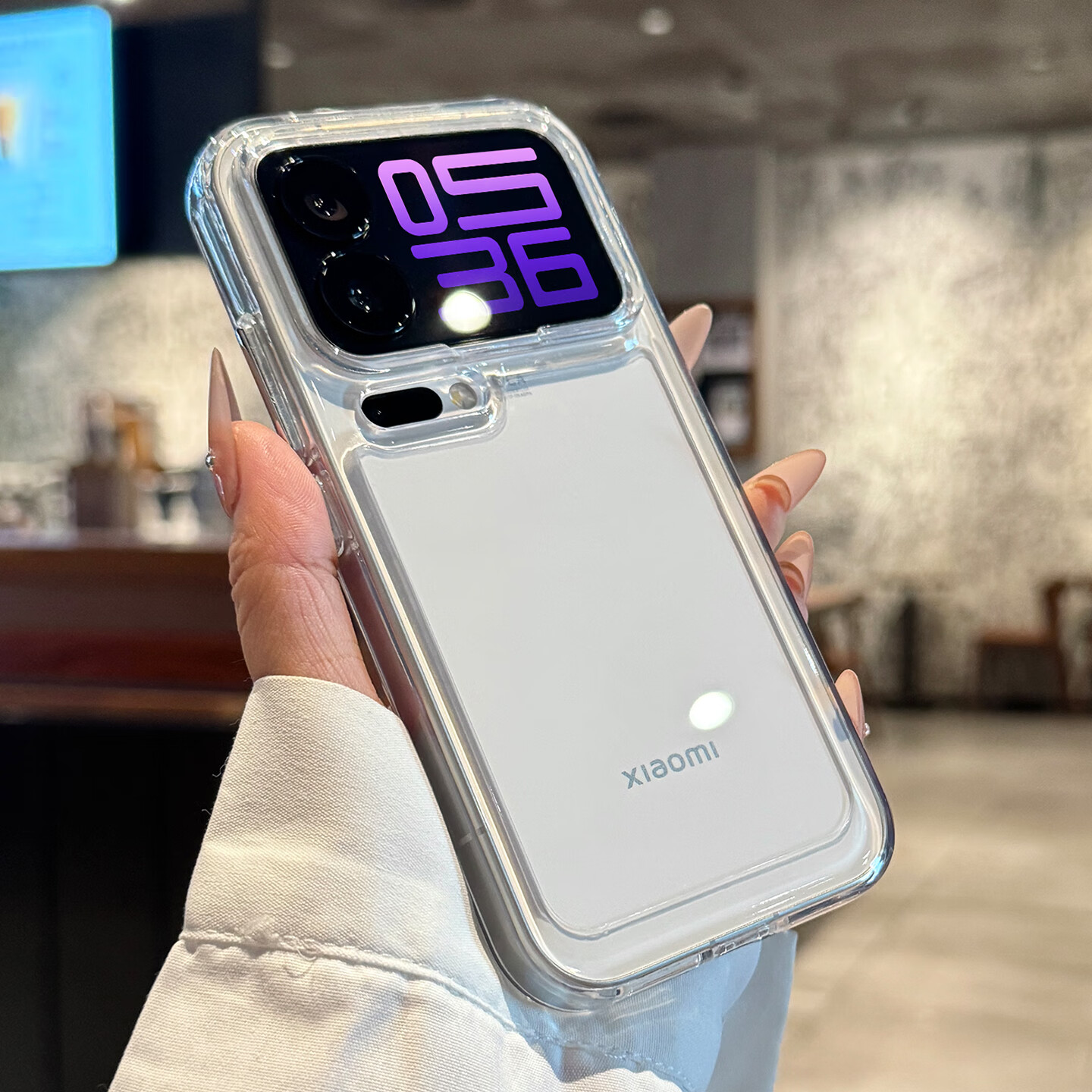 韵宁 适用小米17promax手机壳新款xiaomi17透明简约17pro高级感软边15pro防摔小米15ultra男女款保护套 【透明-大孔】太空壳 小米 17 Pro Max