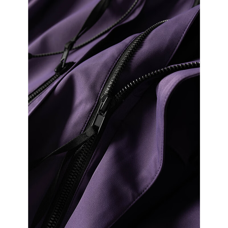 William fox&sons新型三防定制户外面料人体工学立体裁剪机能轻户外仿冲锋YI夹克男 鸢尾紫 【加绒升级款 】-15℃御寒 M (48)