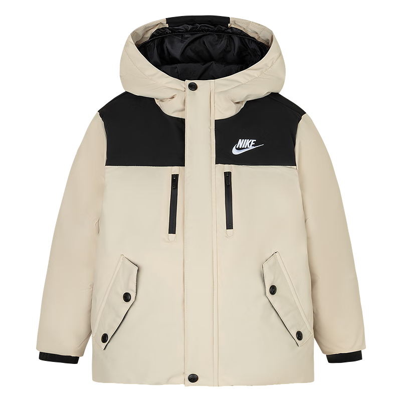 NIKE 耐克童装男女童羽绒服冬季新款90绒保暖舒适儿童户外外套