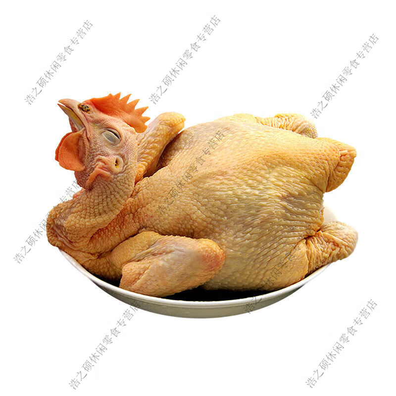 殷掌柜黃油雞供港品質(zhì) 正宗農(nóng)家散養(yǎng)走地雞母雞草雞煲湯 黃油雞一只