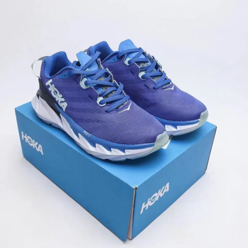 hoka艾利文户外跑鞋elevon2透气减震防滑男女运动鞋休闲运动跑步 宝蓝