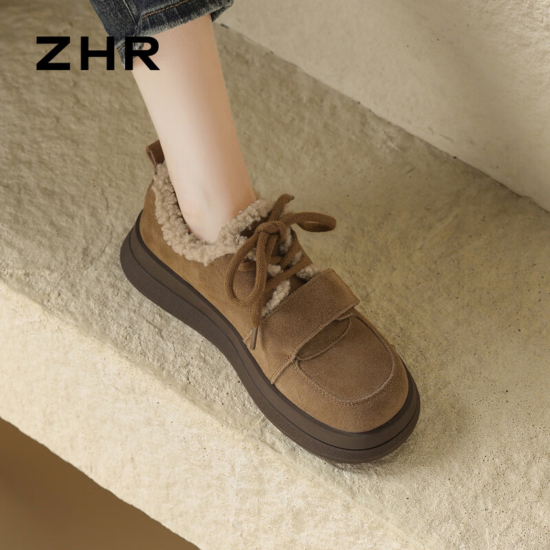 ���ڲ�����ZHR������ЬŮ������Ʒ���ţƤȫ���ָ�Ь�ٴ�ϵ��ѩ��ѥ��Ь ��ɫ ��EH56A�� 39 (245mm) 109Ԫ