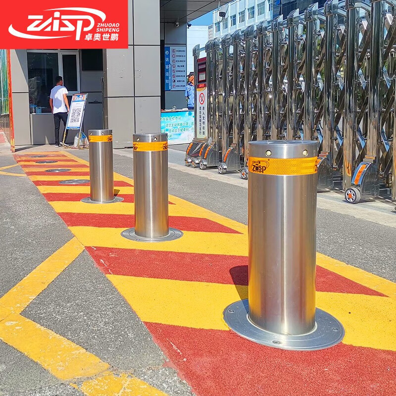 升降柱防撞柱停车场学校升降挡车柱隔离柱警示柱阻车路障液压升降柱