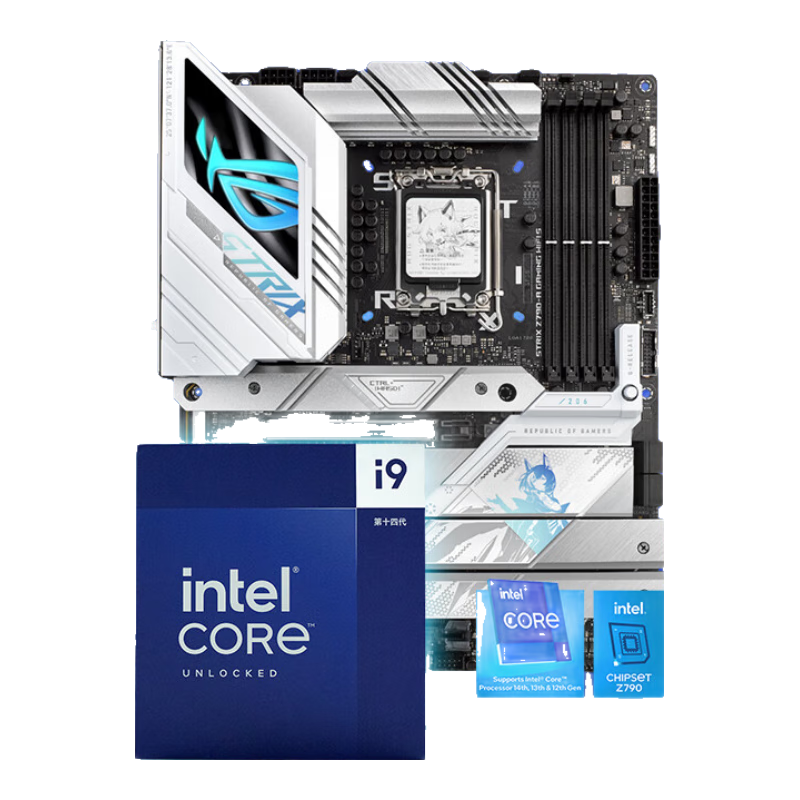 ˶ ROG Z790 ѩS+i9 14900K CPU CPUװʵ5348Ԫ