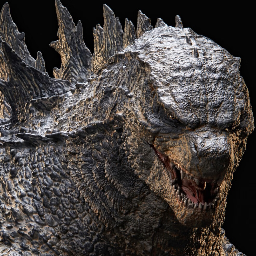 帝蓝尼哥斯拉玩具30cm怪兽之王雕像玩具模型室内摆件收藏