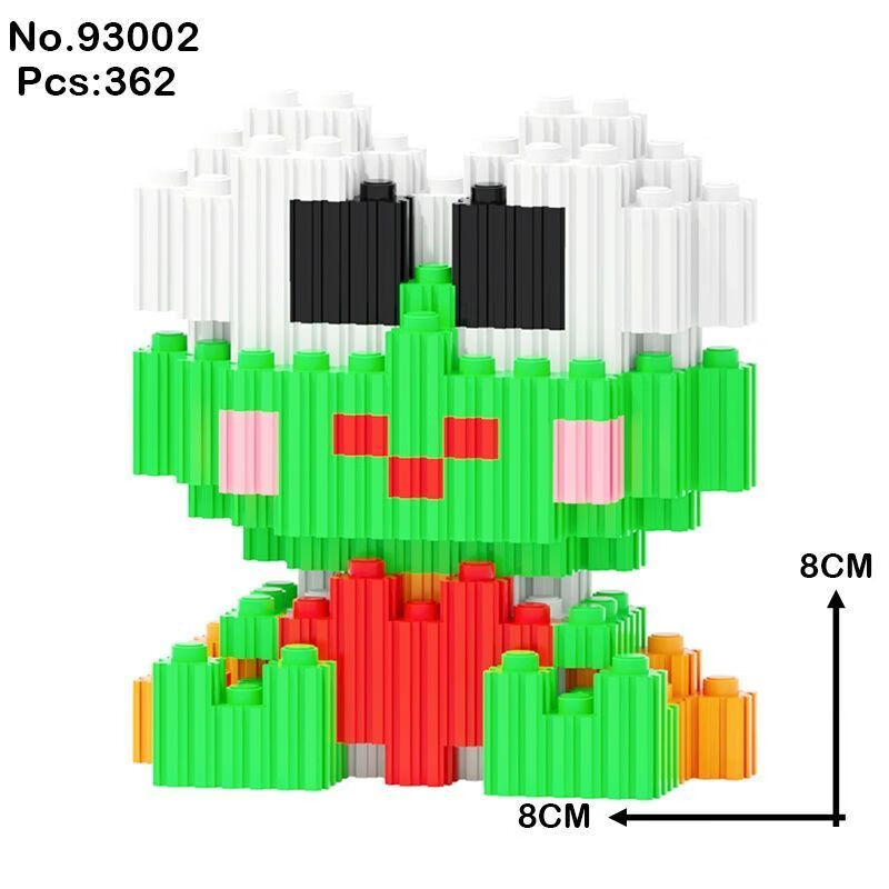 丽兼容小颗粒拼接星黛男女孩礼物卡通玩具 yz93002 袋子装2件1条锤子