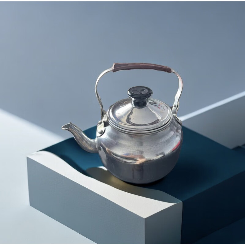 老式加厚铝烧水壶柴火烧水壶大容量露营烧水  14#纯铝小茶壶 容量