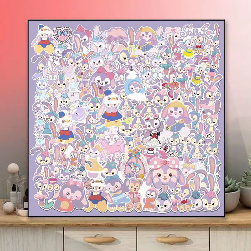 星黛露合集01 30x30绷好内框颜料笔