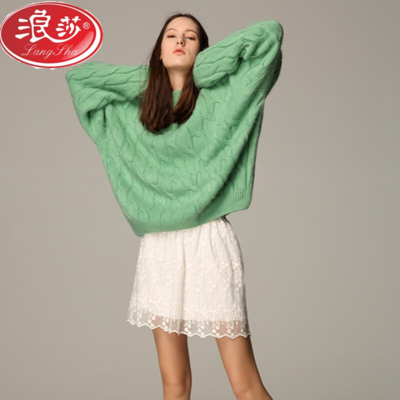 浪莎小屁簾衛(wèi)衣女冬季打底神器疊穿內(nèi)搭蕾絲半身裙遮屁股假下擺裙子A 白色、雪花短裙 均碼