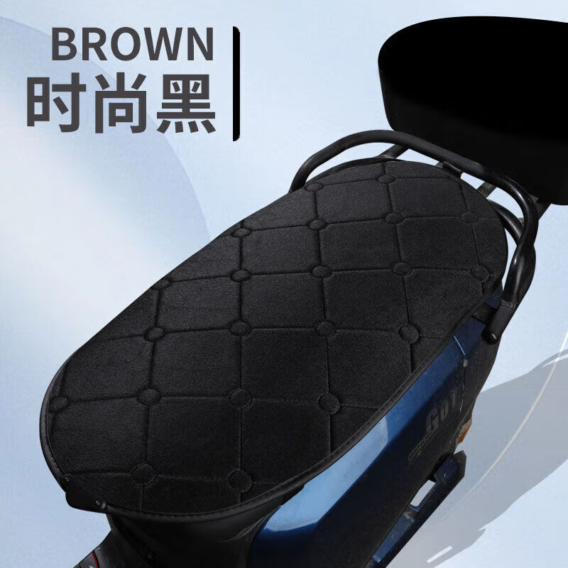 黑色垫子 电瓶车(不加热 看清楚不加热)