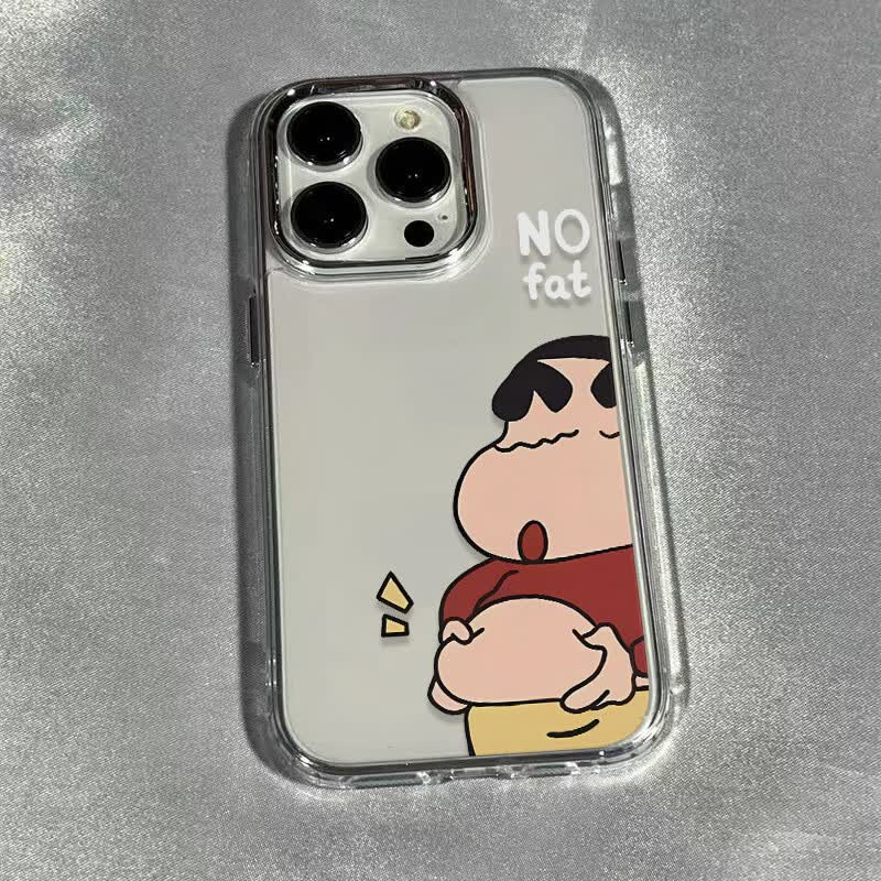 魔杰乐 创意搞怪捏肚子小新适用于iphone15promax手机壳苹果14pro卡通