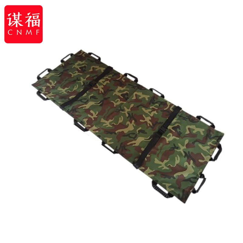 消防急救援护 多种规格可选 软面简易软担架(普通款迷彩不带包)