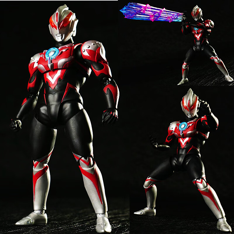 shf欧布暗耀形态奥特曼手办儿童男关节可动人偶玩具模型摆件 shf欧布