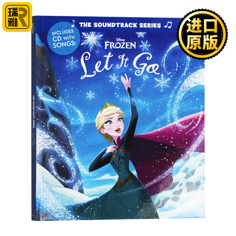 进口原版 frozen: let it go the soundtrack series冰雪奇缘主题曲