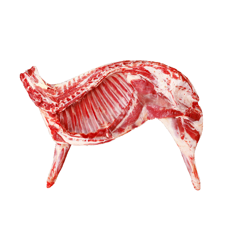 从前有只羊宁夏滩羊 生鲜羊肉半只分割羊腿羊排羊蝎子清真屠宰食材 6斤半只分割
