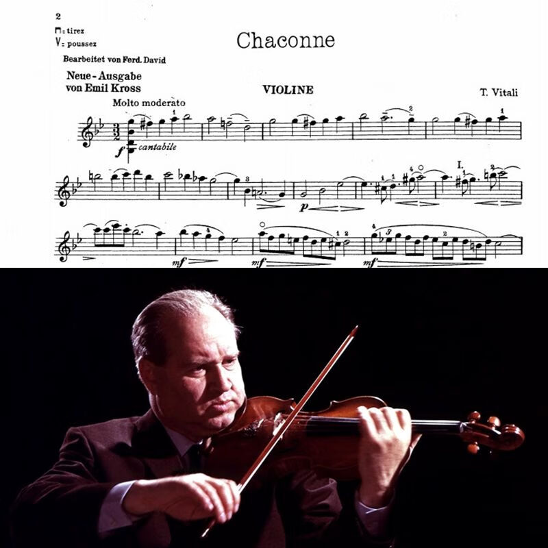 维塔利 恰空舞曲 双版本 小提琴谱 钢伴谱 声伴奏音频 演奏音频 乐谱