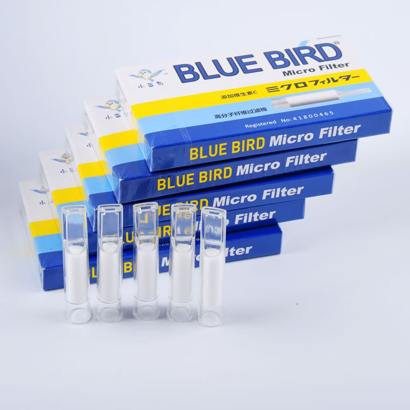 过滤烟嘴过滤器一次性蓝鸟海绵香菸过滤嘴300支日本男士戒烟 50支 装