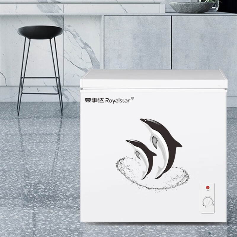 荣事达（Royalstar） 家用商用大冰柜 大容量冷柜 冷藏冷冻转换柜单温顶开门雪糕柜节能省电 228升 【省电款 一级能耗】