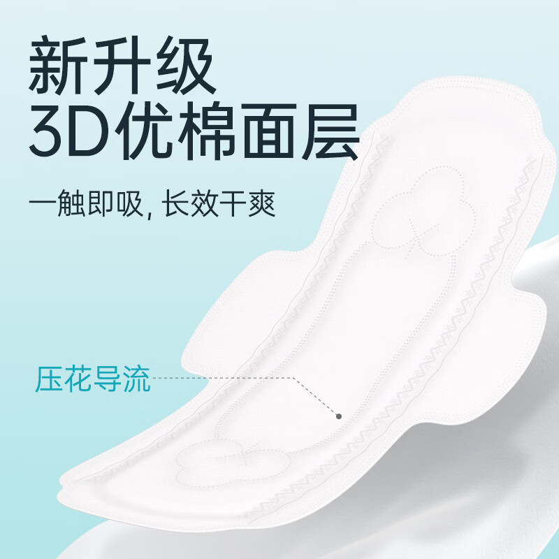 纳可 NK.医护级卫生巾组合日用夜用姨妈巾亲肤绵柔瞬吸透气 防漏 绵柔亲肤 【超长夜用15片】360*5*3包