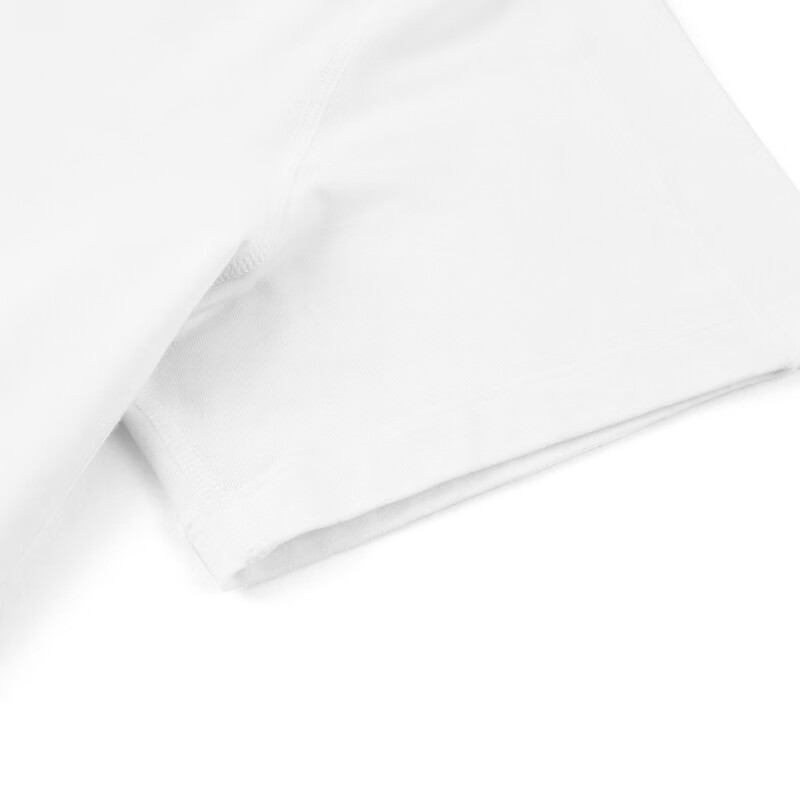 汉麻世家（HANP）男士圆领打底衫棉汉麻粘胶柔软舒适透气男士T恤自京营 晨霜白 M