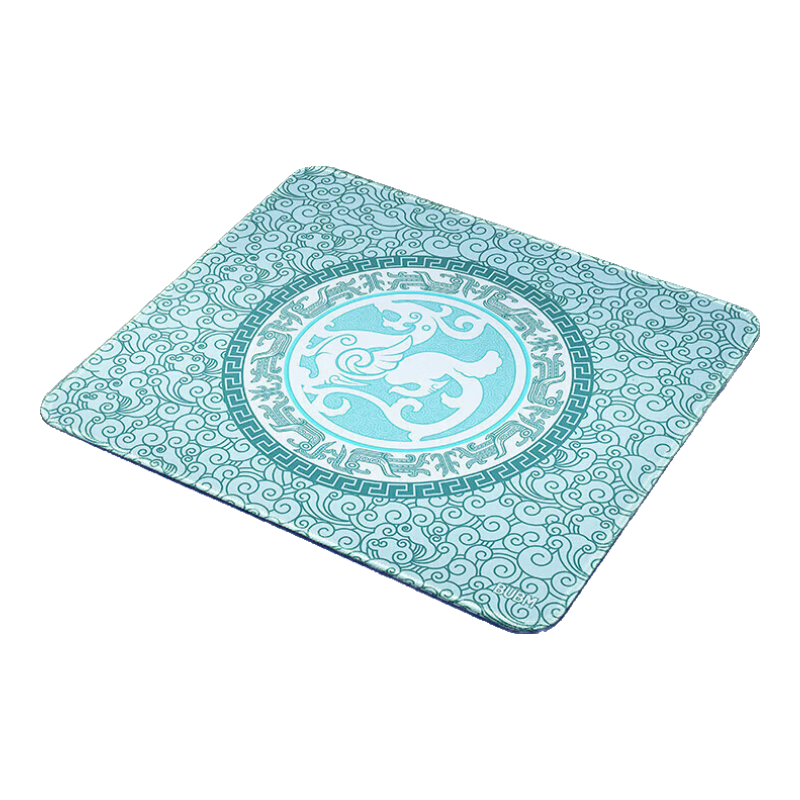 BUBM 电竞游戏鼠标垫青髓.云 超大加厚锁边控制CSGO男生细面桌垫顺滑FPS吃鸡LOL专业竞技鼠标垫 35*30青髓.云