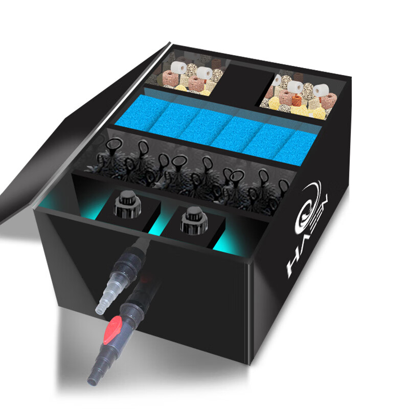 佳宝鱼池过滤系统全套水循环过滤器户外水池过滤设备锦鲤过滤系统 42立方内单桶抗酸抗腐保用十年