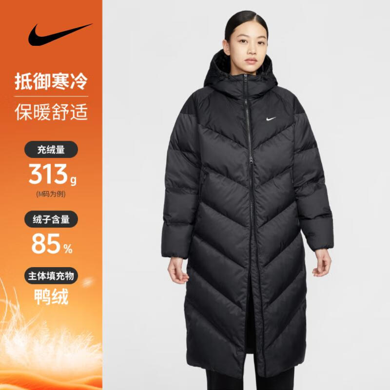 耐克 （NIKE）2025年女子AS W NSW SF DWNFL NK WPFR PRKA羽绒服 HV5237-010 M