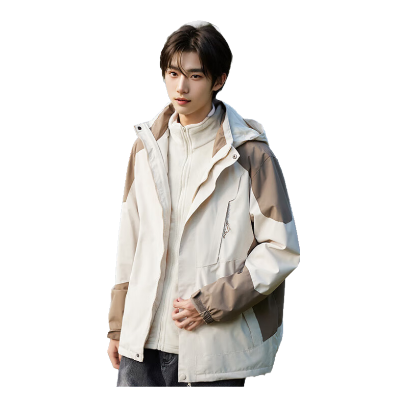 ���ڲ�����JEEP SPIRIT���������Ů��������һ�������з���Ůʿ��������ɽ��ѩ��װ�� ����ɫ���п 4XL