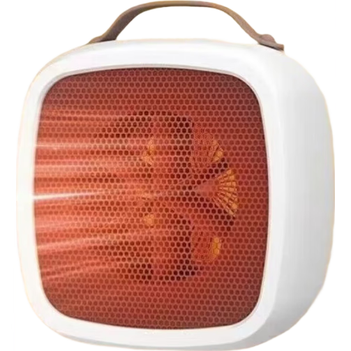 暖风机取暖器电暖器桌面迷你办公室电暖气家用卧室宿舍小太阳小瓦数省电小型 奶白色