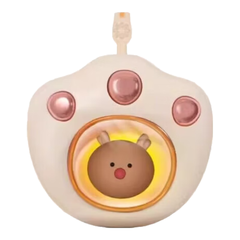 猫爪暖手宝暖宝宝萌宠电热宝爆款usb取暖神器暖腹便携女生充电式防爆 猫爪暖手宝【颜色随机】