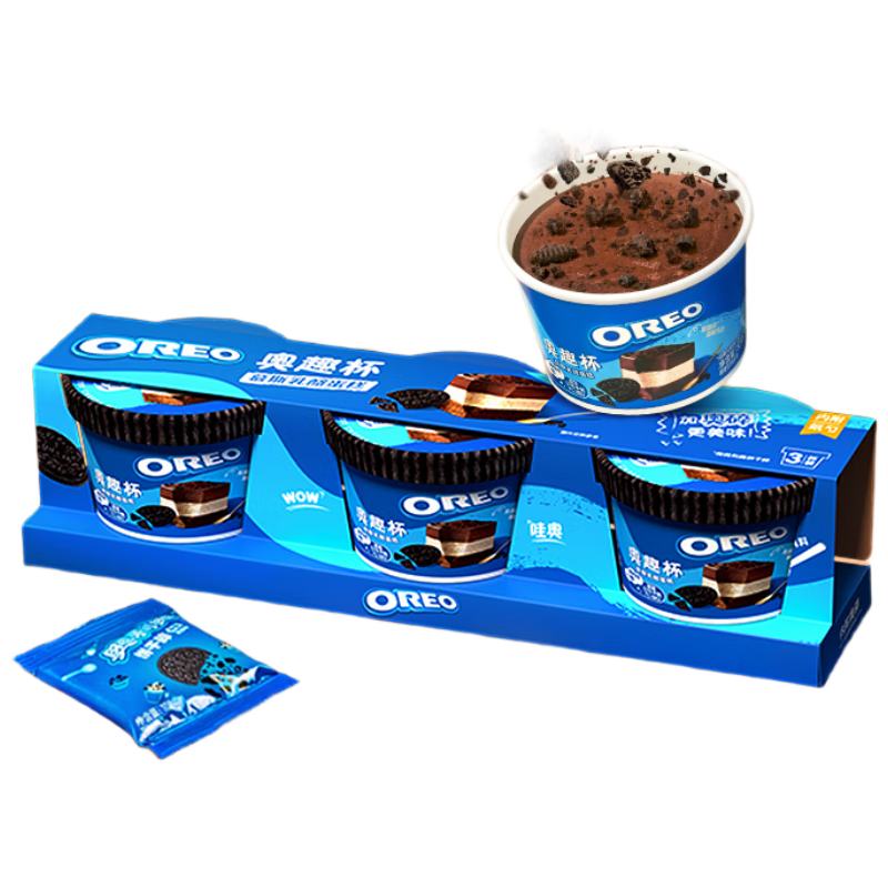 ���ڲ����������£�Oreo����Ȥ�� Ľ˹���ҵ���50g*3 ���������ʳ ��Ͱ칫������� 