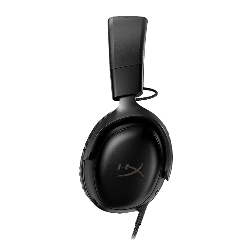 極度未知（HYPERX）颶風(fēng)2 cloud3頭戴式電競游戲耳機 筆記本電腦吃雞fps耳麥有線(xiàn)無(wú)線(xiàn)ps5游戲耳機適配三角洲行動(dòng) 【颶風(fēng)3黑色】DTS音效丨性能升級