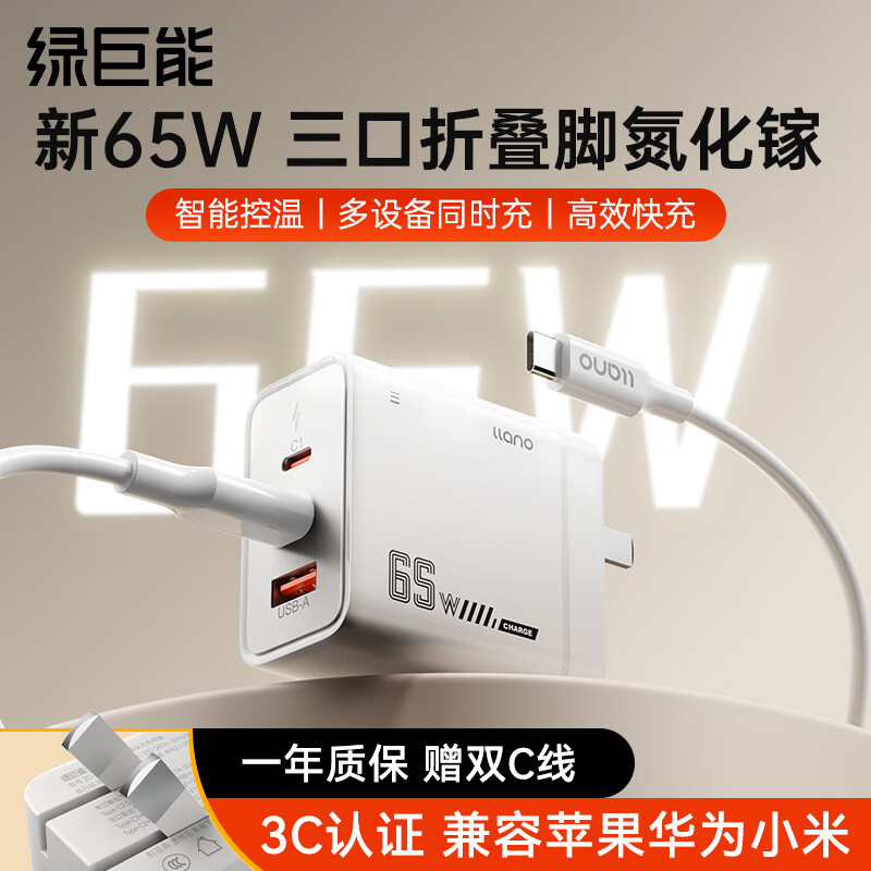 �̾��ܣ�llano��65w�����س�����ʼǱ�������װPD�������ƻ��17MacBook Pro��ΪС������iPad Pro��ڵ�Դ������ ��65W��װ�����۵���-��1.8���߰� 46.55Ԫ