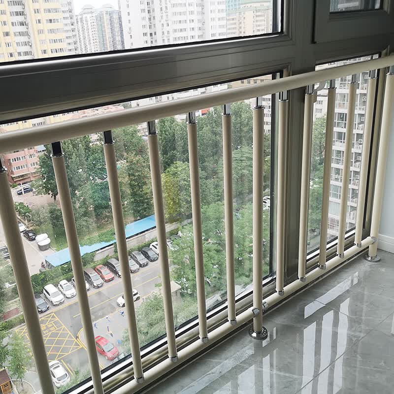 oemg厂家直销生态树脂室内飘窗落地窗阳台定制护栏扶手安全栏杆 树脂