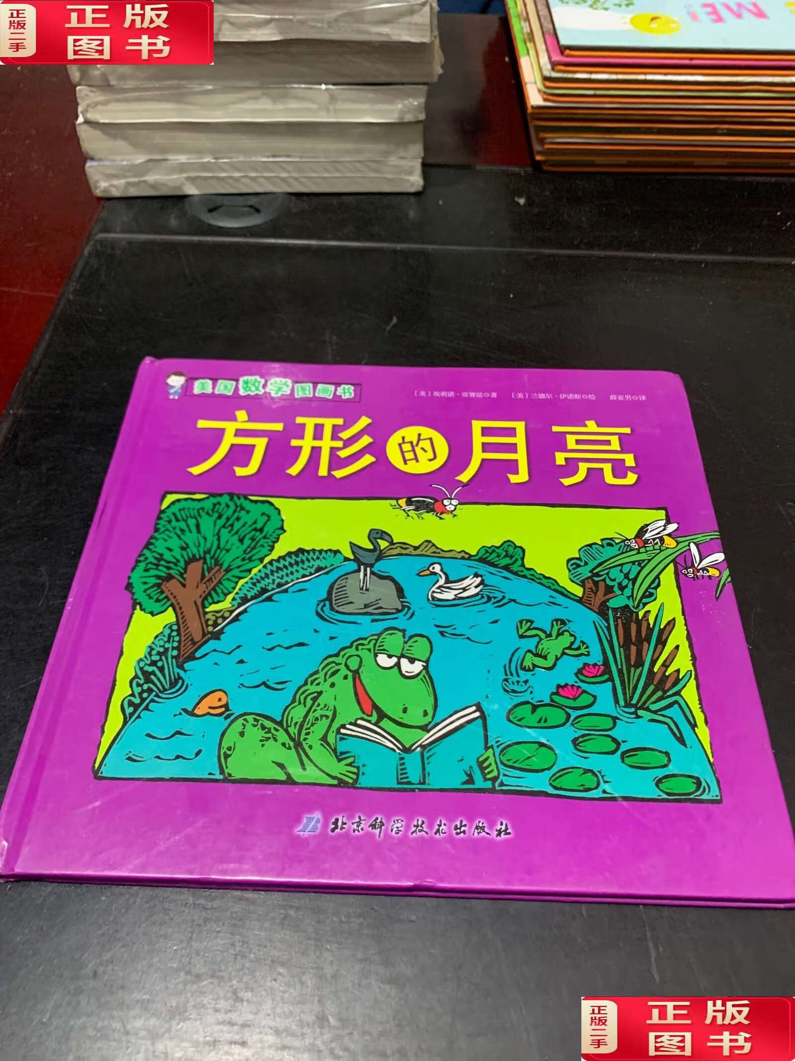 【二手9成新】美国数学图画书:方形的月亮 /埃莉诺·皮赛兹 北京科学
