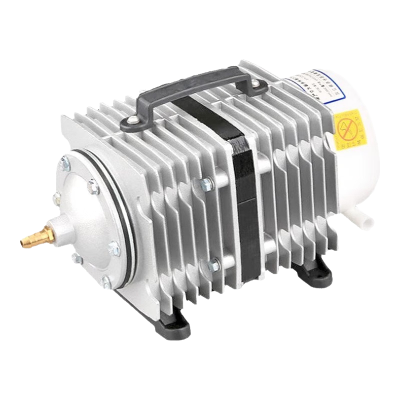 森森增氧泵鱼池增氧机海鲜鱼缸氧气泵大功率养鱼打氧泵电磁式充氧机 ACO-005+16米管+8气石+8止逆阀