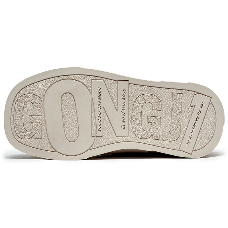 共迹gongji 2025冬季新款加绒雪地靴厚底防滑休闲鞋加厚保暖一脚蹬棉鞋女鞋 柔光白（加绒雪地靴） 36