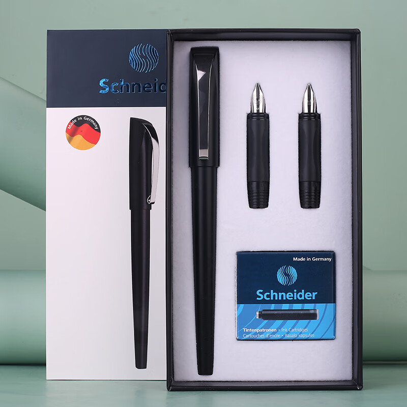 德国施耐德schneider钢笔学生书写练字用bk402 马卡龙色墨囊墨水笔
