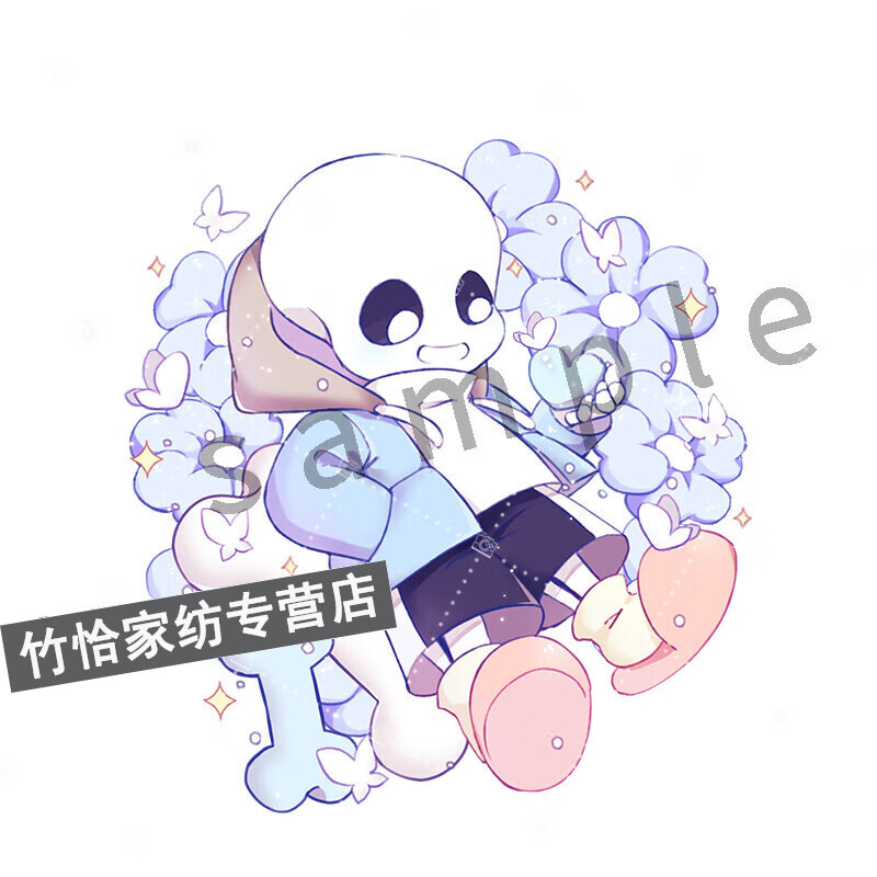 horror ink 蓝莓挂件的 sans 钥匙扣7cm