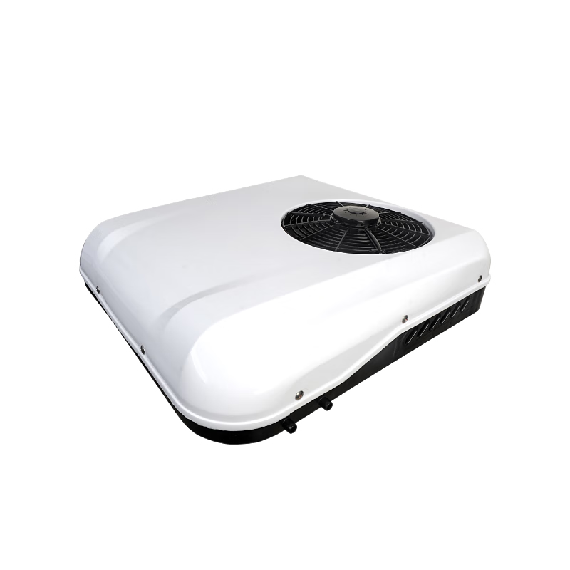 2米轻卡驻车空调冷暖两用货车24v制冷12v车载一体机电动车空调 白色