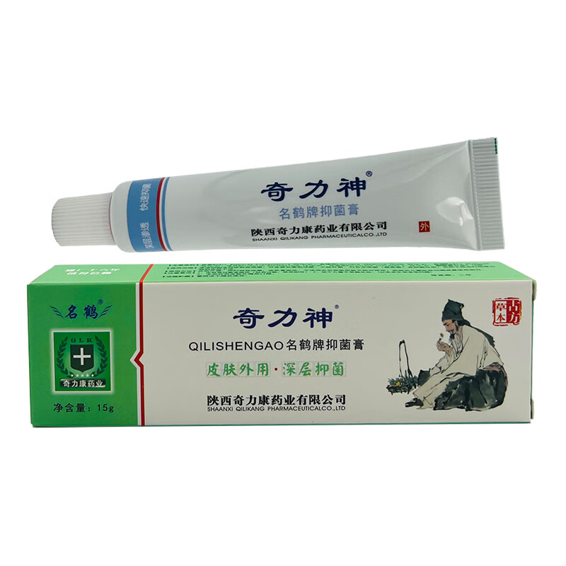 名鹤奇力神膏膏剂奇力康皮肤外用软膏 1支