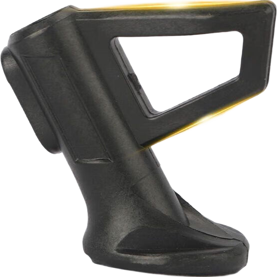 自行車電動(dòng)車單邊撐腳支架保護(hù)套腳架塑料底座偏撐側(cè)支架站腳護(hù)套 新款偏撐保護(hù)套/1個(gè)