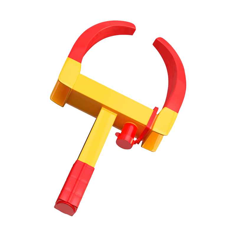 趣行汽車(chē)鎖車(chē)器 車(chē)輪鎖 輪胎鎖 小轎車(chē)防盜鎖電動(dòng)車(chē)鎖城管物業(yè)專(zhuān)用鎖 【轎車(chē)通用】梅花鎖芯+9孔調節