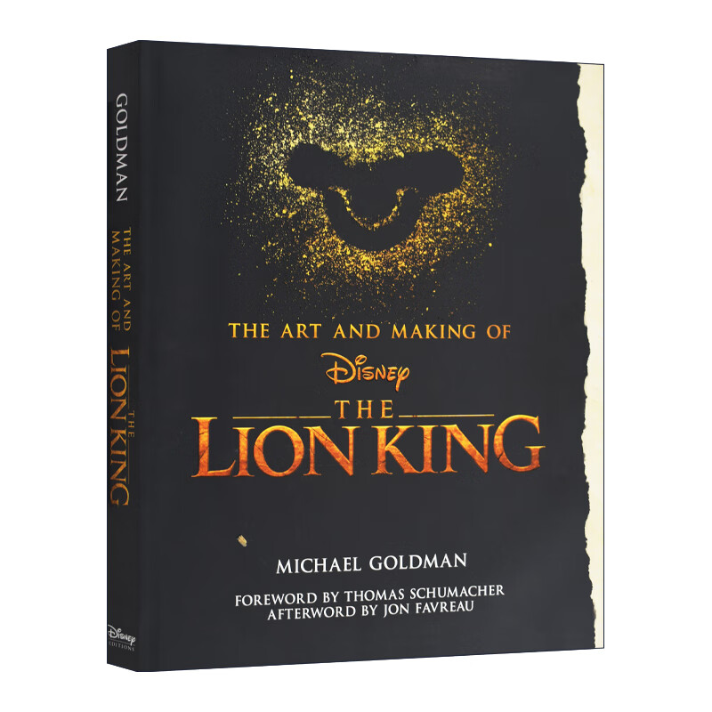 英文原版 狮子王 精装大开本收藏版 狮子王真人版电影艺术画册设定集