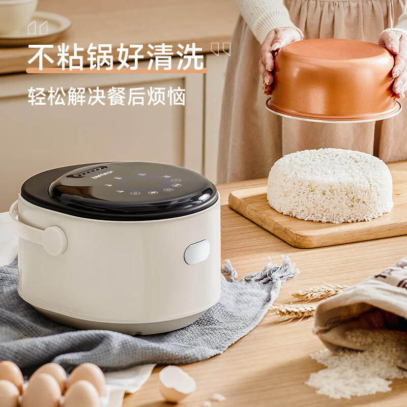 ZEMKON德国家用电饭煲智能预约迷你多功能小型电饭锅 低糖款 2.5L