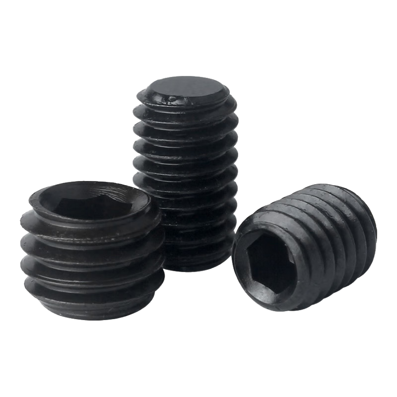 寶德豐12.9級凹端螺釘高強度機米螺絲 內(nèi)六角無頭螺絲頂絲止付螺絲 GB80 M5x10[100只]