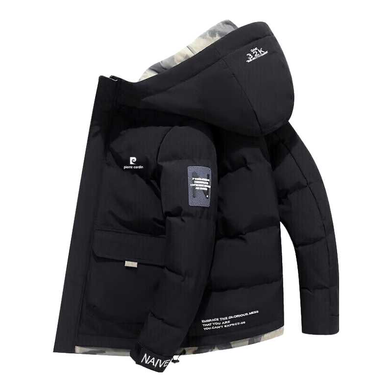 ���ڲ�����Ƥ������ ��ʿ�����޷���������䱣ů���׼п� ��ɫ XL ����ͬ�� 165.9Ԫ