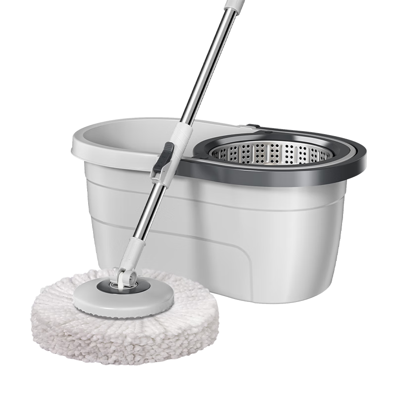 五月花旋转拖把带桶一套2头家用一拖净免手洗2025拖布吸水墩布杆长120cm