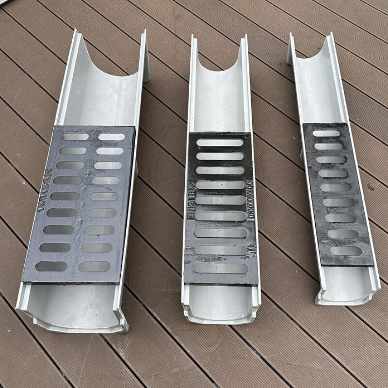 铭汇通可过车成品水沟重型排u型槽马路车库停车场铸铁盖板u型沟槽排水槽 配 球墨铸铁沟盖板(过车款) 100x40x600咪咪